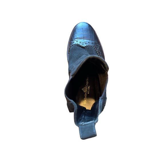 Michele Lopriore Parigi Leather Chelsea Boot 35 IT/5 US Black Minimalist Winter - Picture 10 of 10